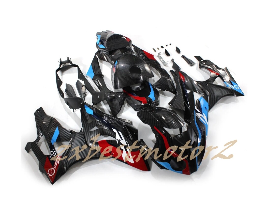 Carbon Fiber Pattern Fairing Kit For 2009-2014 BMW S1000RR Injection Bodywork