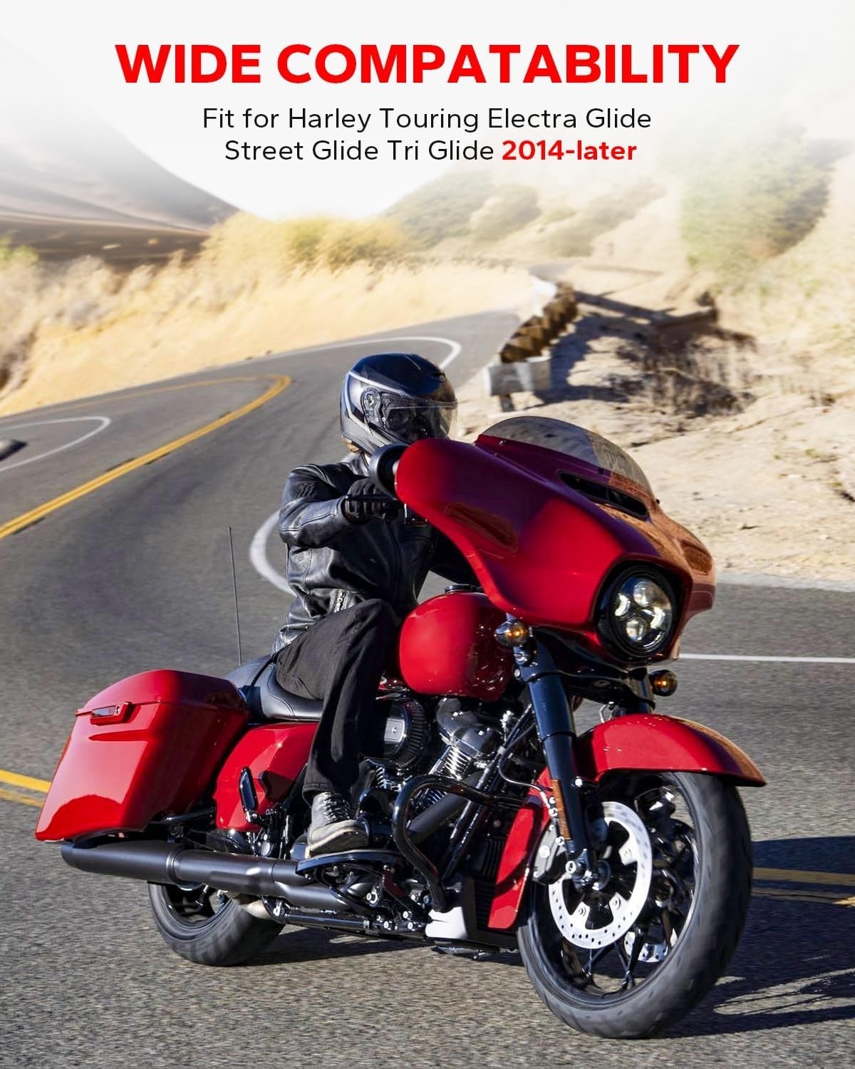 Versatile Docking Hardware for Harley Davidson Touring Motorcycles 2014-2024