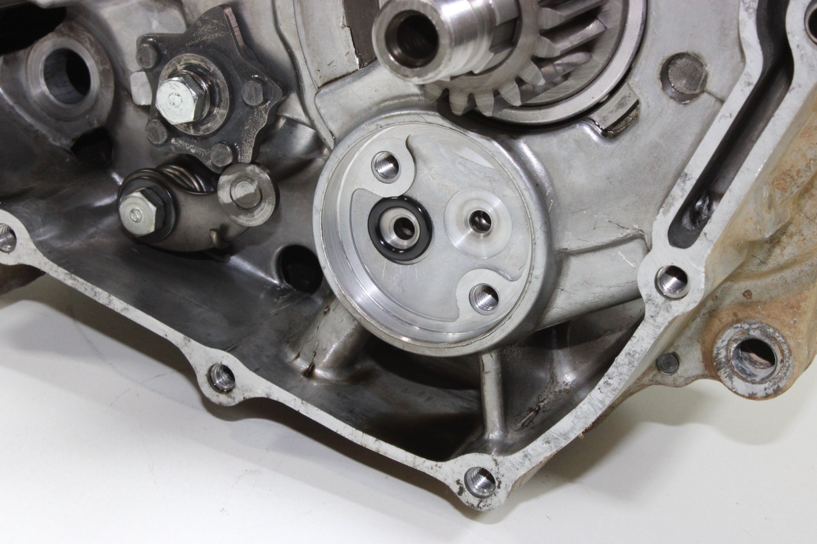74 Honda TL125 Trails TL 125 Engine Motor Bottom End Crank Cases Transmission E9