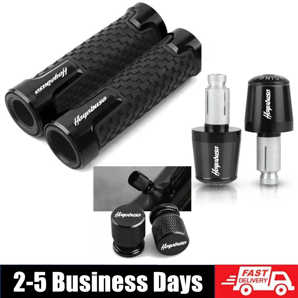 Motorcycle Handlebar Hand Grips Handle Bar Ends Cap For SUZUKI HAYABUSA GSXR1300