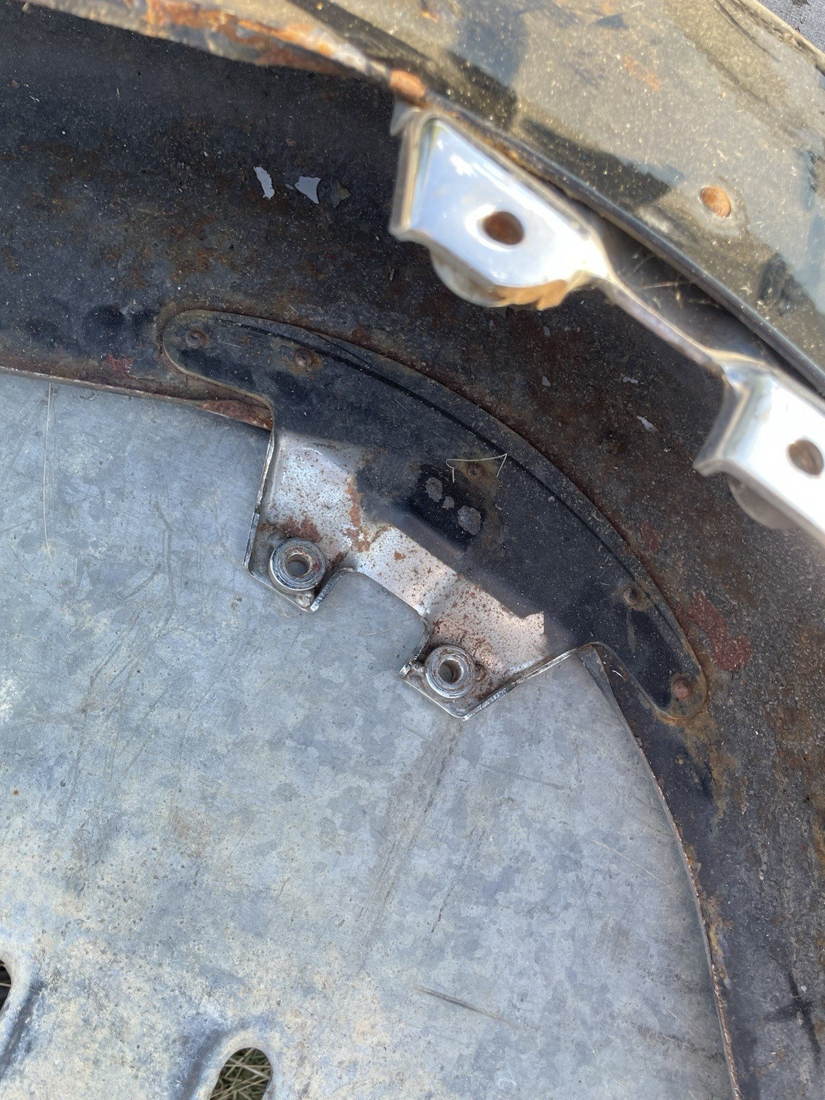 Harley Davidson Big Twin Front Mudguard FL FLH Etc Original As Shown