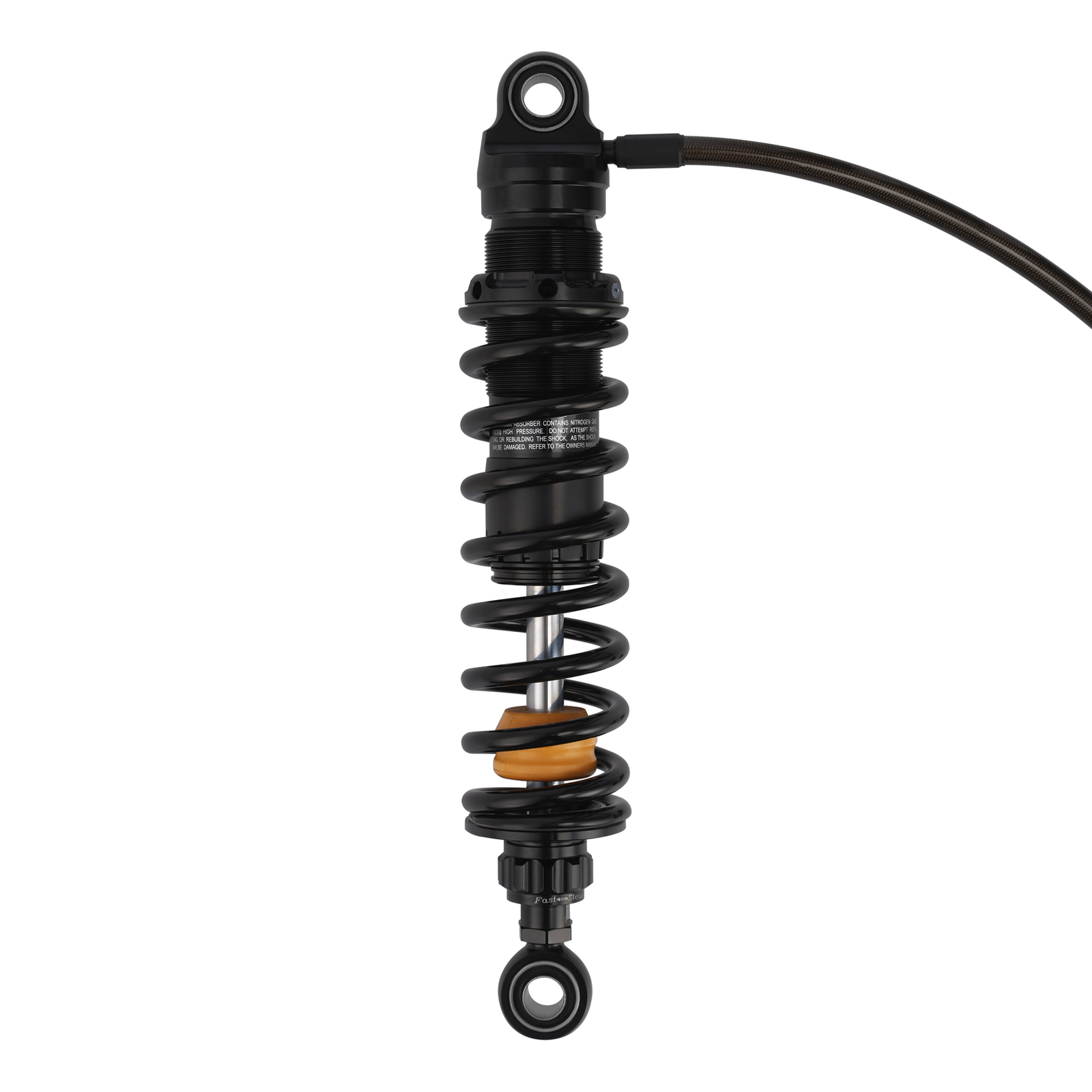 Remote Reservoir Rear Suspensions Shock Fit For Harley Touring Road Glide 14-24