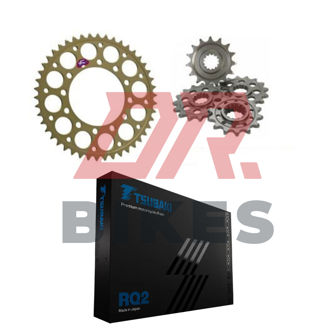 Triumph 900 Daytona Super III 1994 Renthal & Tsubaki RQ2 Chain & Sprocket Kit