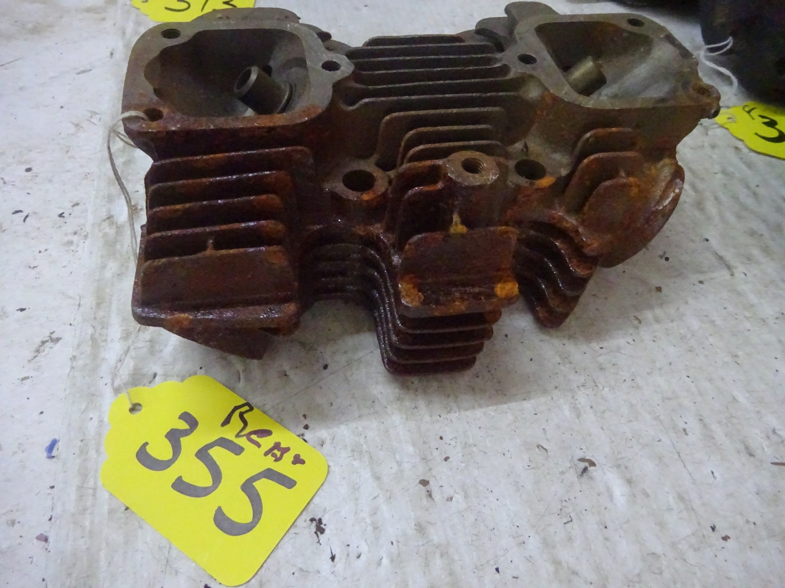 Vintage Harley Ironhead Sportster CHOICE of LAST 6 OEM REAR BARE CYLINDER HEAD