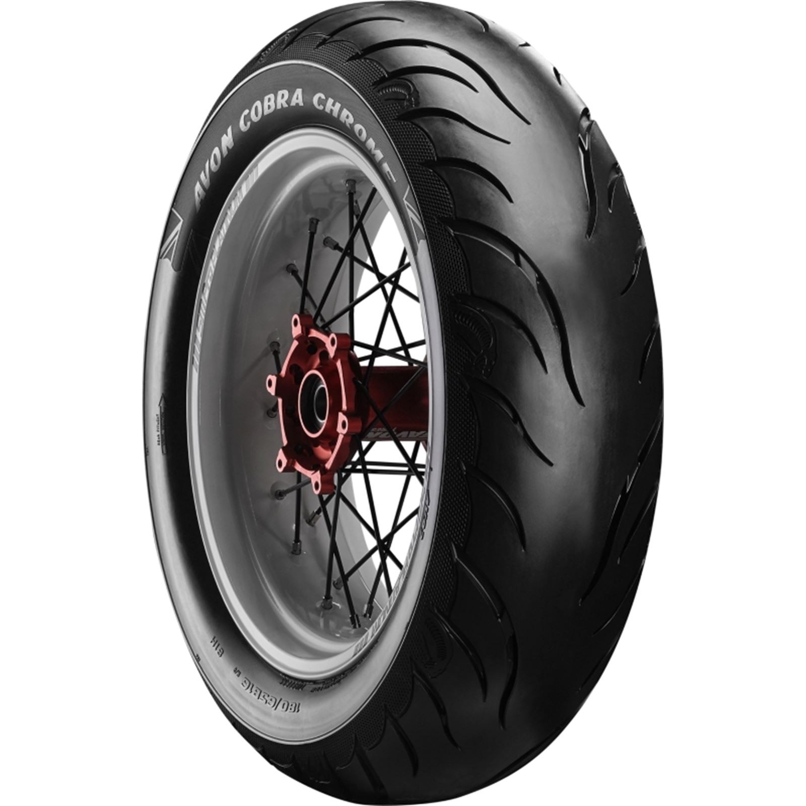 Avon Tyres Avon Cobra Chrome AV92 Rear Tire – 240/50R16 84V 1DK 640549