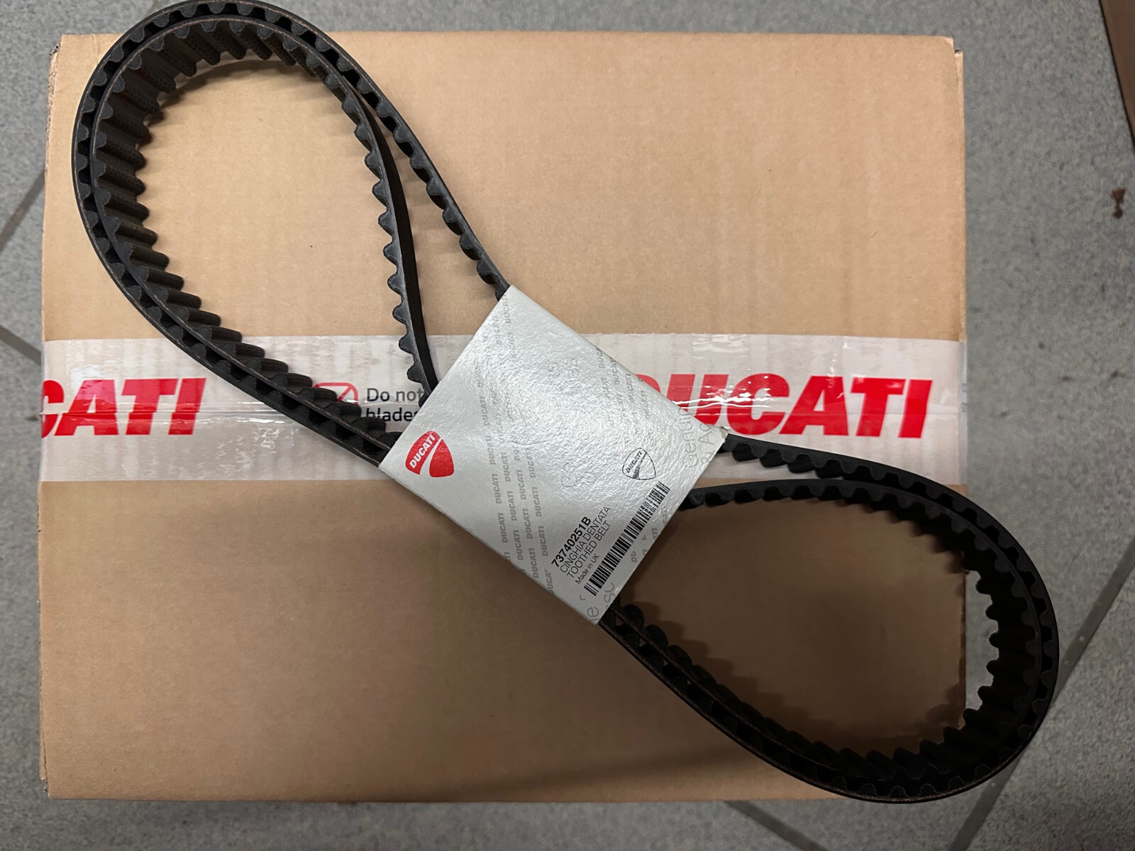 Ducati Timing Belts – 73740251B Ducati Original Toothed Belt