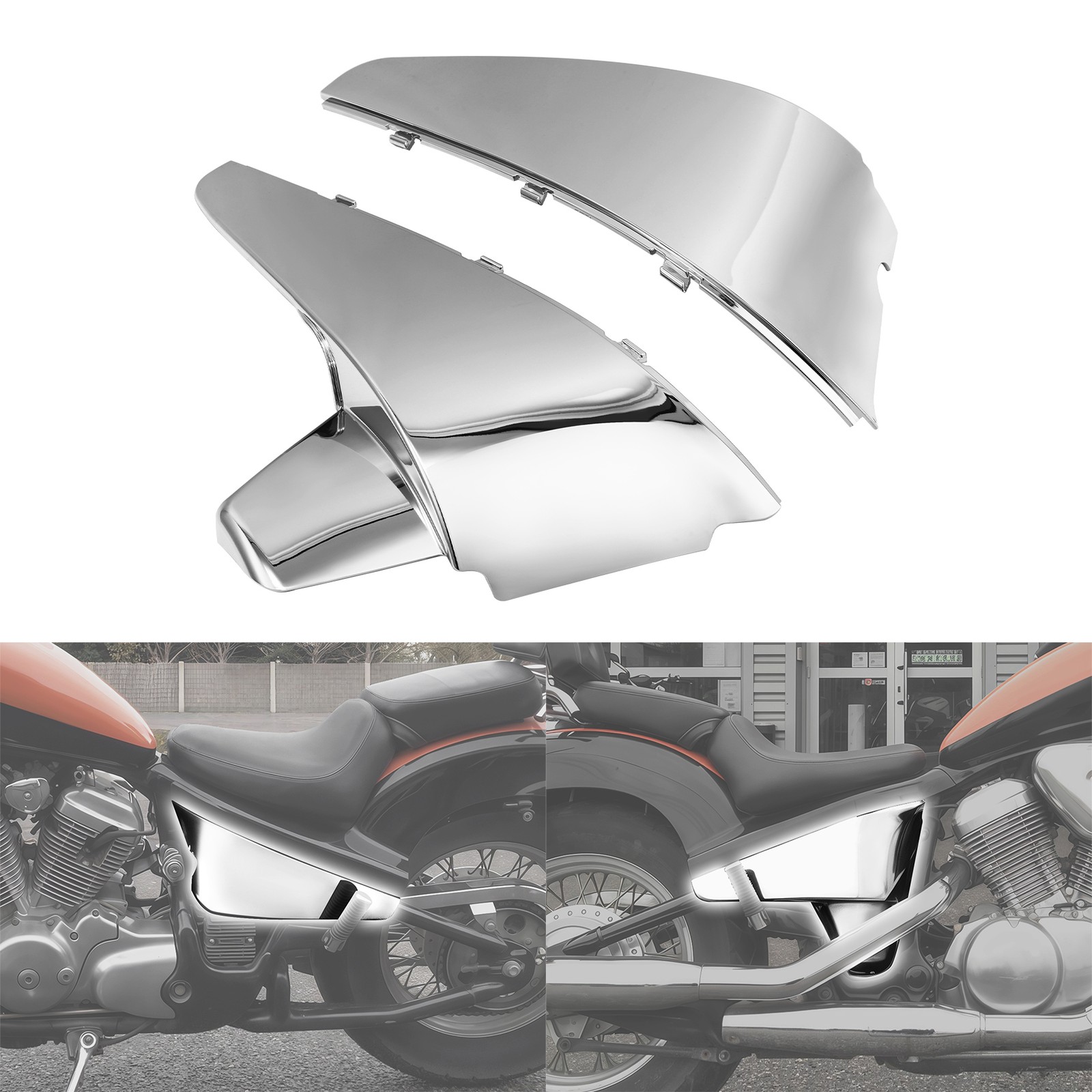 Fit For Honda Shadow VLX 600 VT600C 1988-1998 Battery Side Fairing Cover