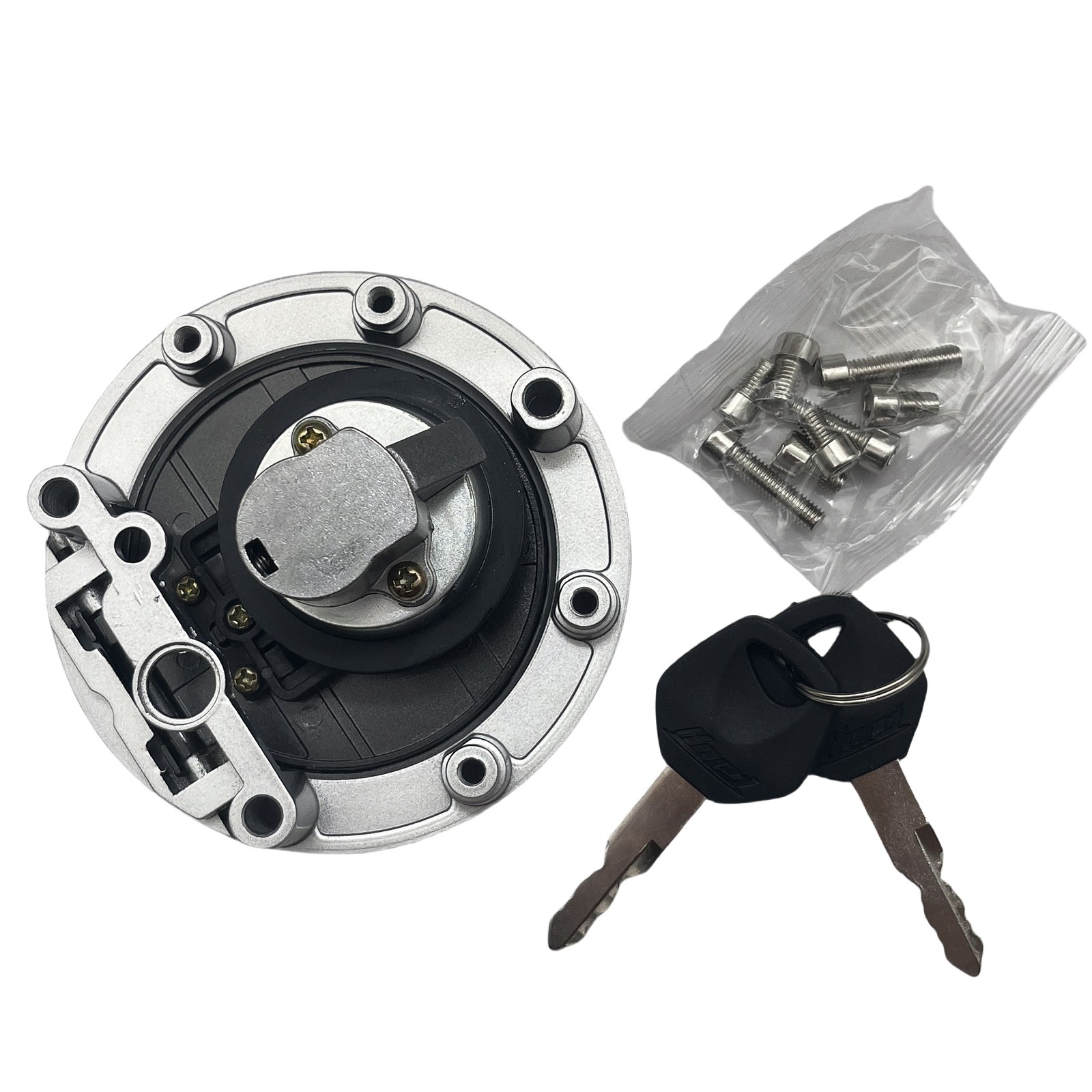 1 x Fuel Gas Tank Cap Keys For Yamaha FJ1200 FZ600 FZ750 FZR1000 4FM-24602-20-00