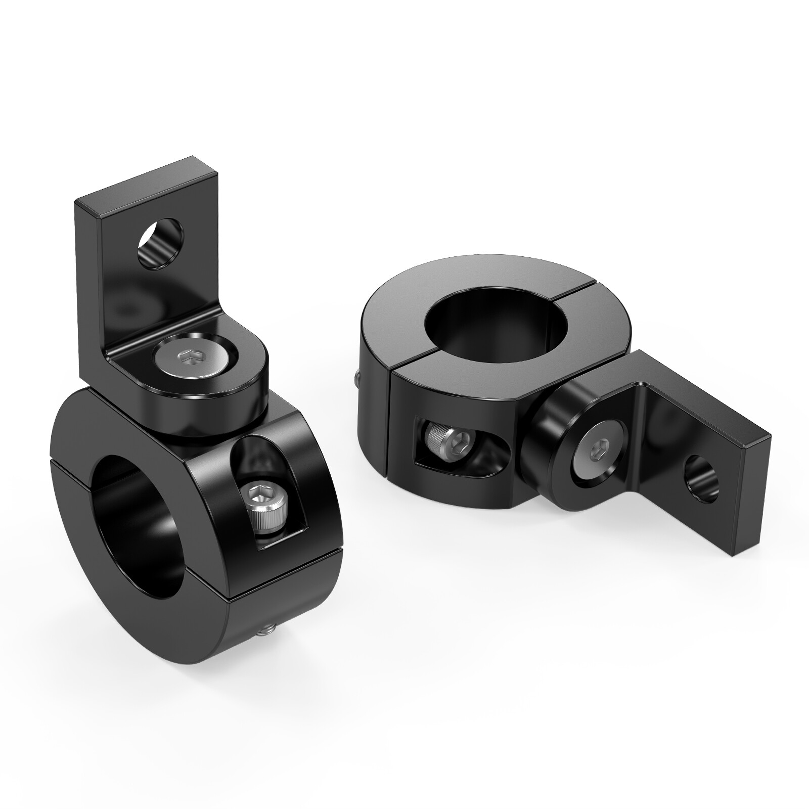 NICECNC Work Light Fog Light Mounting Bracket Universal Fit 1″ Tube Clamp Bumper