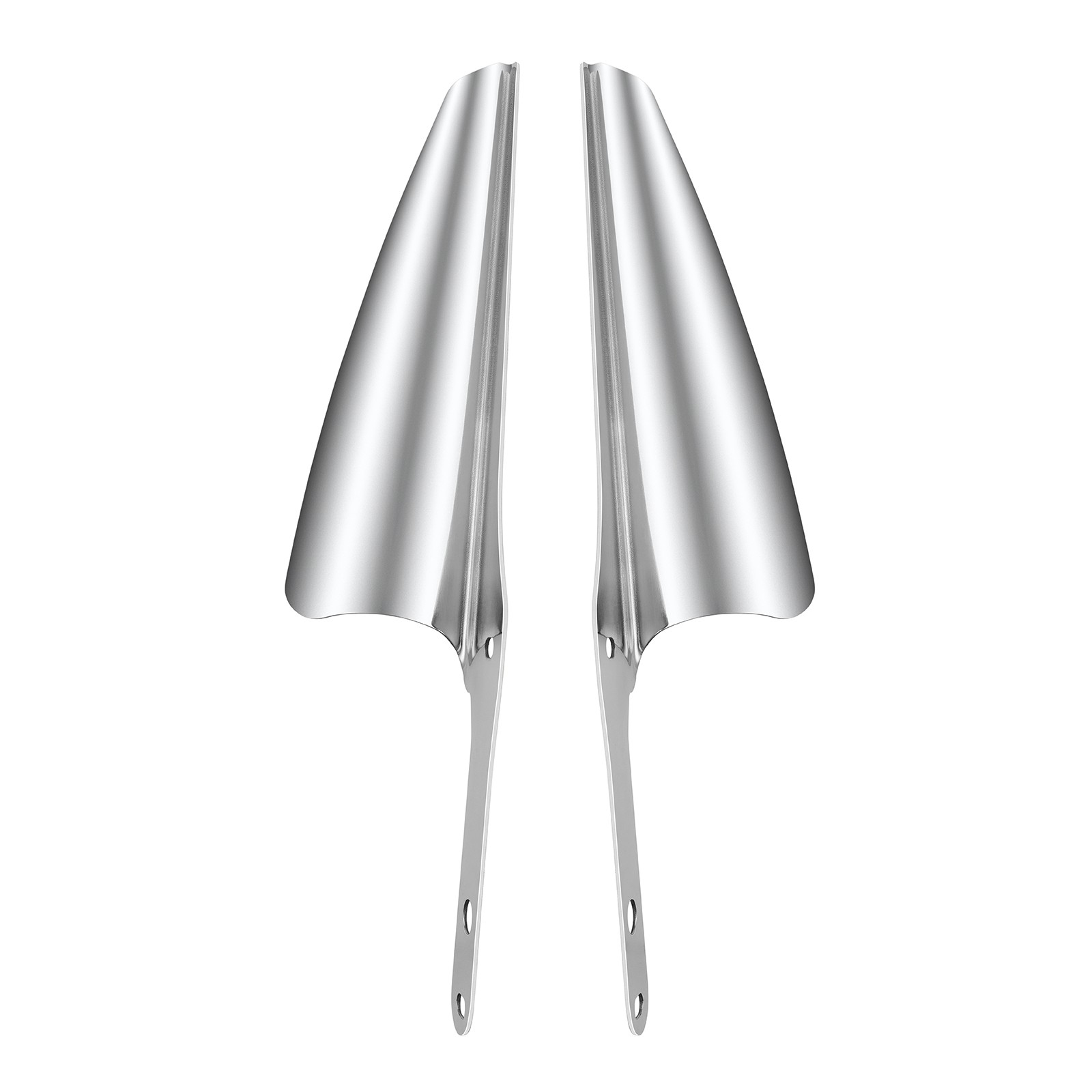 Front Fork Mount Wind Deflectors For Harley Heritage Softail Classic 1995-2023