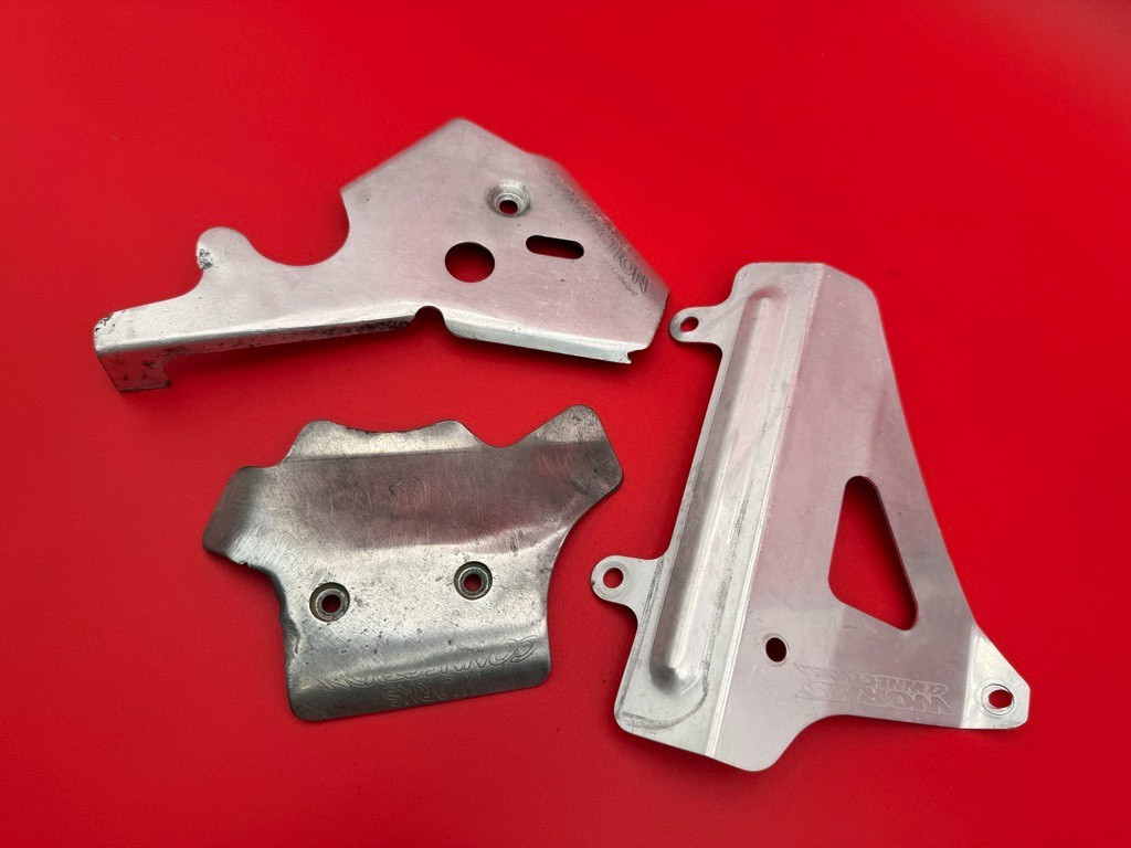 1995 Suzuki RM250 RM 250 Works Connection Frame Guard Protector Cover