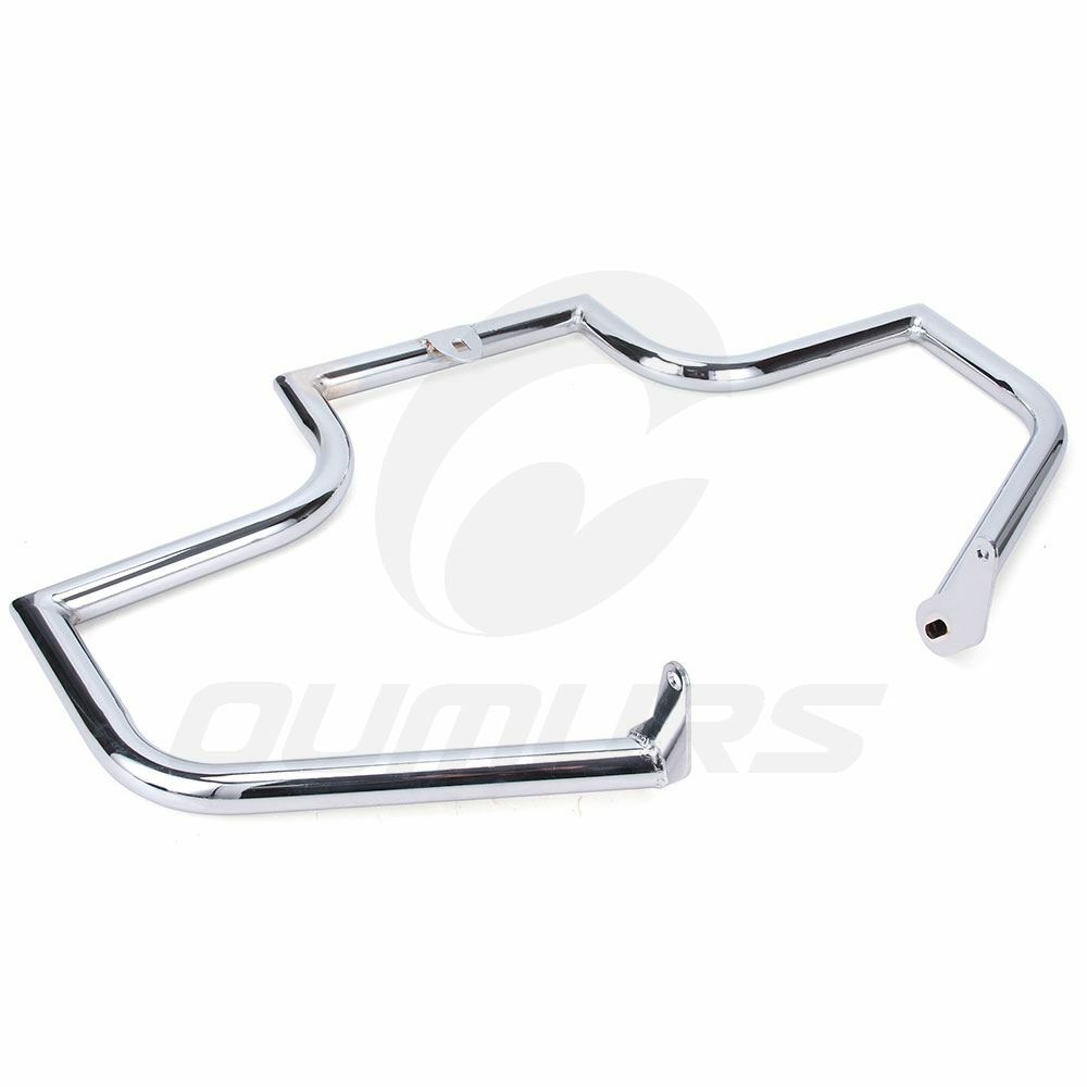 Chrome Front Crash Bar Engine Guard For Harley Heritage Softail Springer FLSTFI