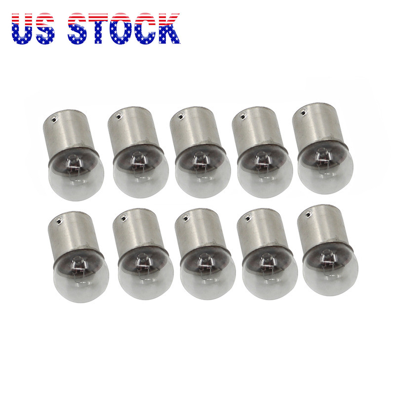 Set of 10 6V 10W Turn Signal Lamp Bulbs 122-84514-30 For YAMAHA KAWASAKI HONDA