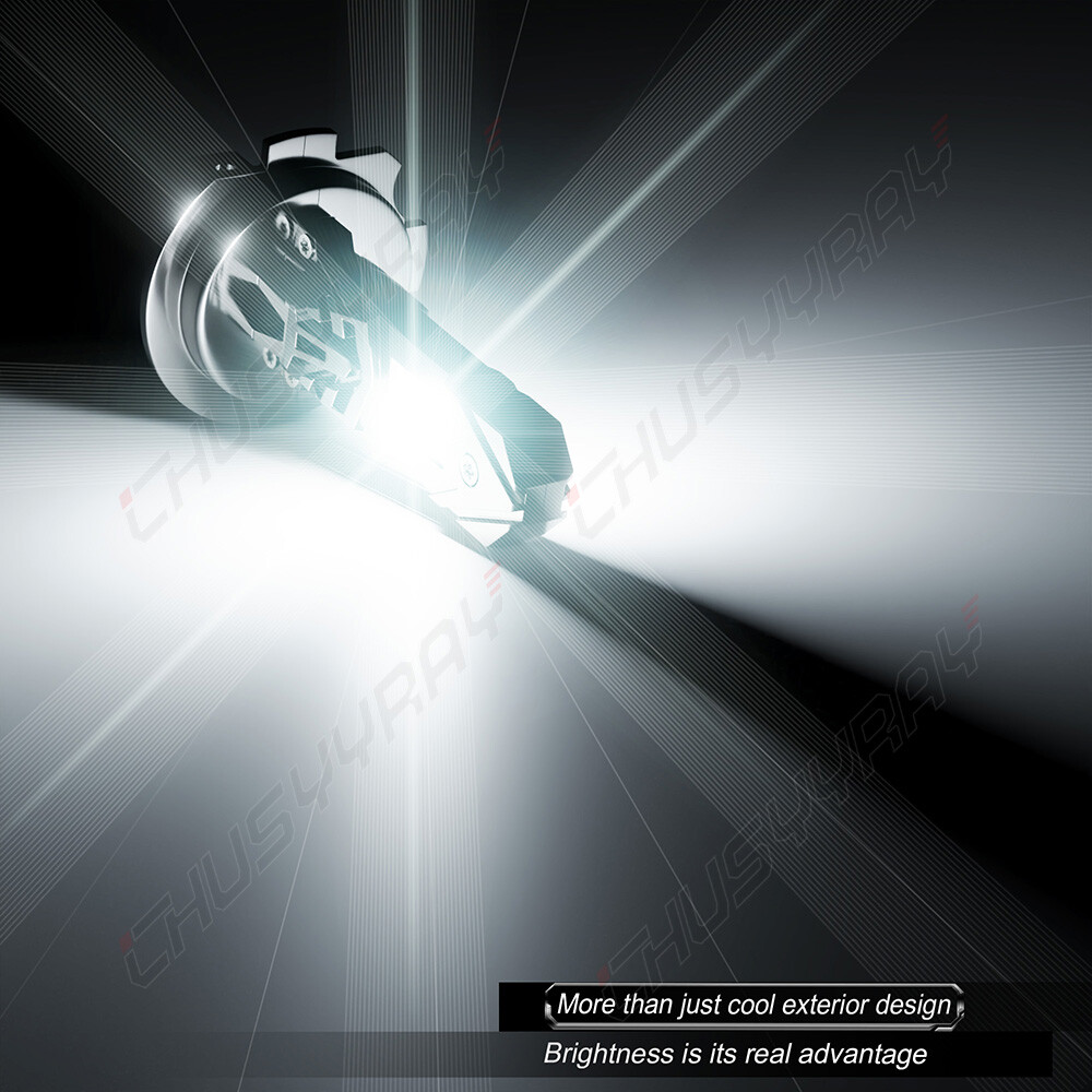 For Honda Silver Wing 600 Motorcycle LED Headlight H7 6000K Bright White BULBS