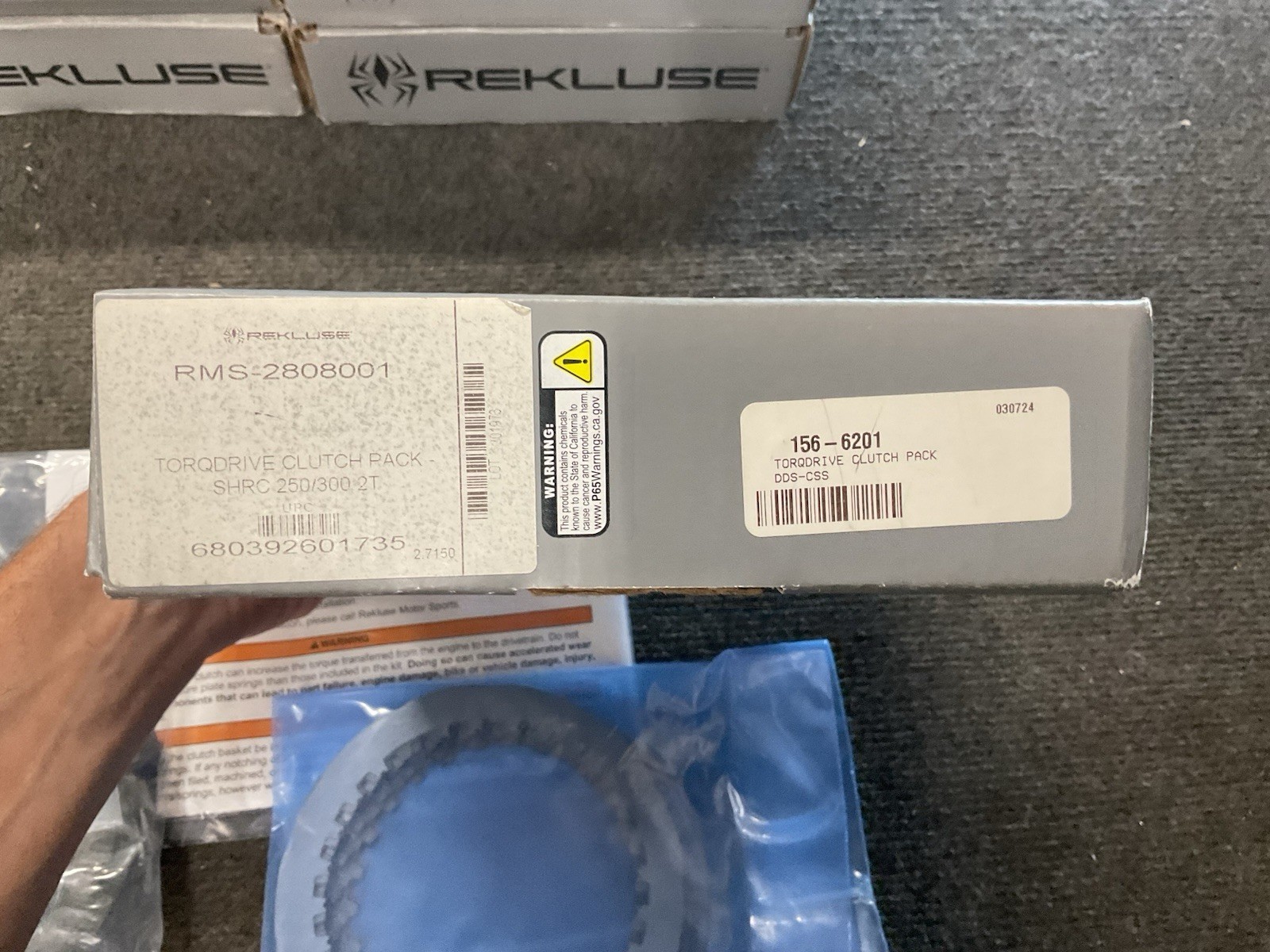 Rekluse Torqdrive Clutch Pack Husqvarna Gas Gas KTM 2019-2023 RMS-2808001