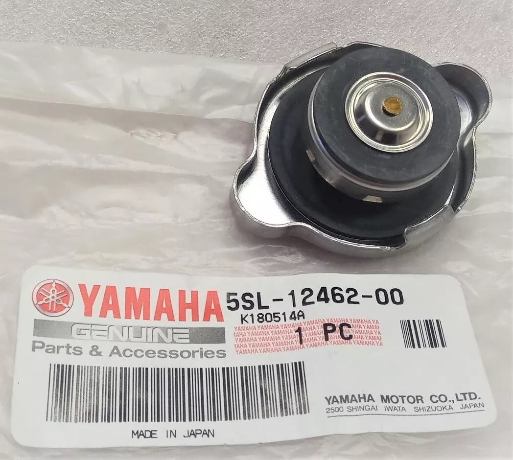 Yamaha R1 R3 R6 WR YZ 65 85 250F 450F YFZ450 Vmax OEM Radiator Cap Assembly