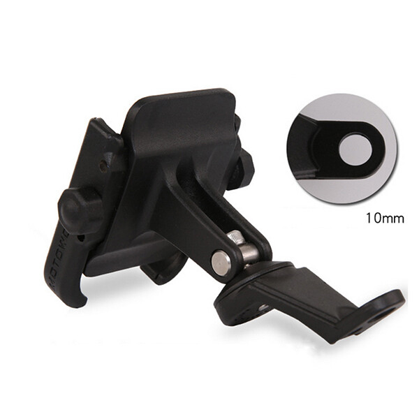 Cell Phone Mount Holder Bicycle GPS For Mobile Phone: 4-6.6 inches Mirror Base