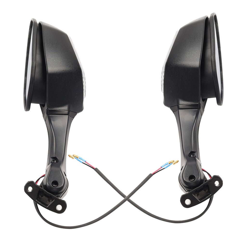 Rear View Mirrors w/ Turn Signals For Kawasaki Ninja ZX10R 2016-2022 2023