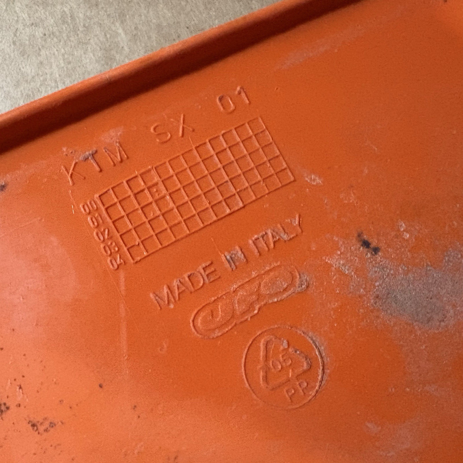 Radiator Shrouds KTM Orange shroud SX R=MADE IN ITALY L= AUSTRIA