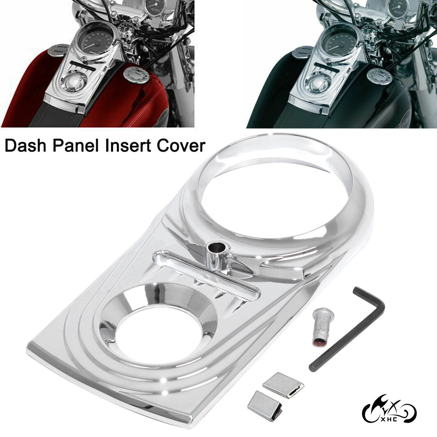 Dash Panel Insert Cover Tank Lower Extension For Harley Softail Heritage Classic
