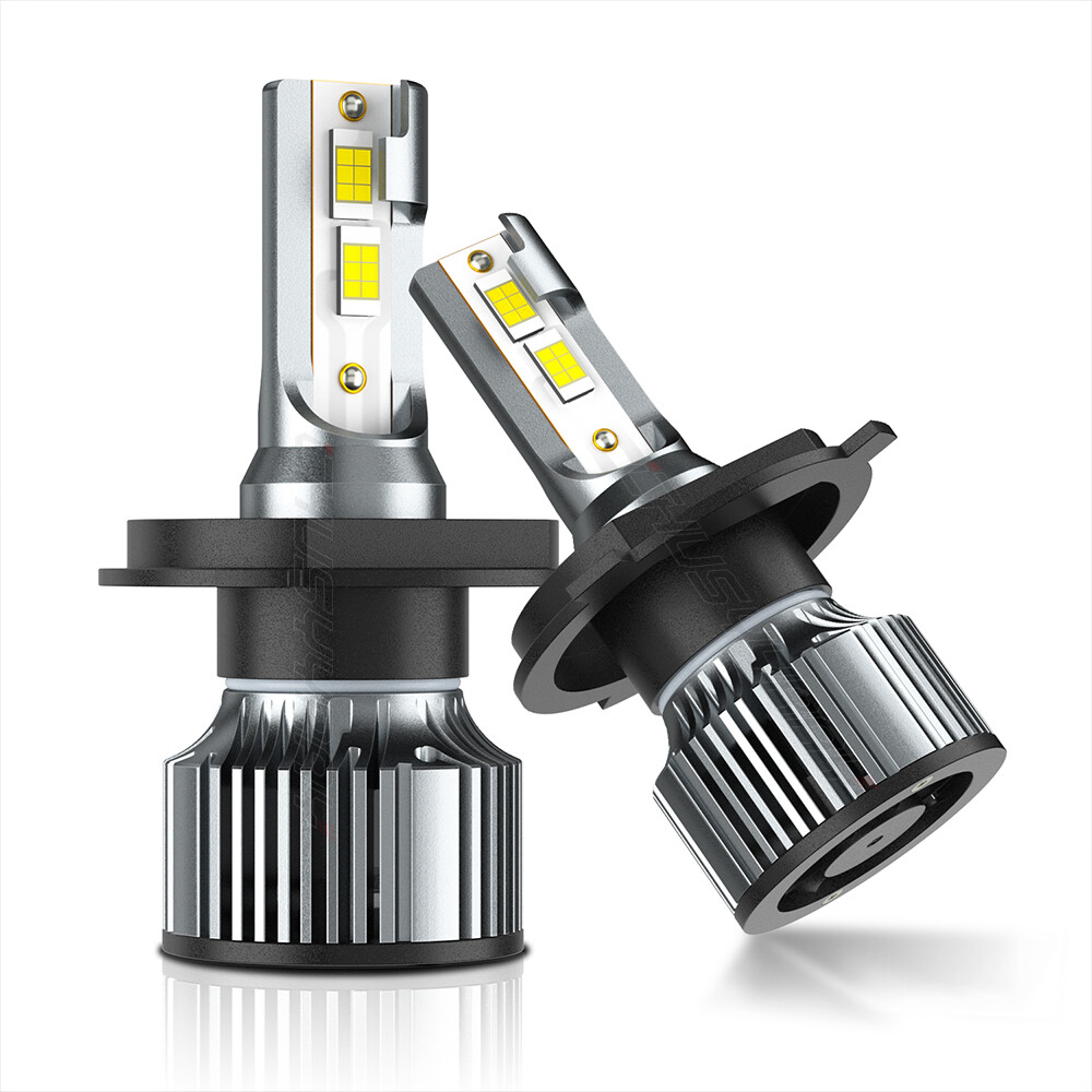Pair High Power 6000K H4 LED Headlight for Honda cbr600f4 1999-2000 Bulbs Lights