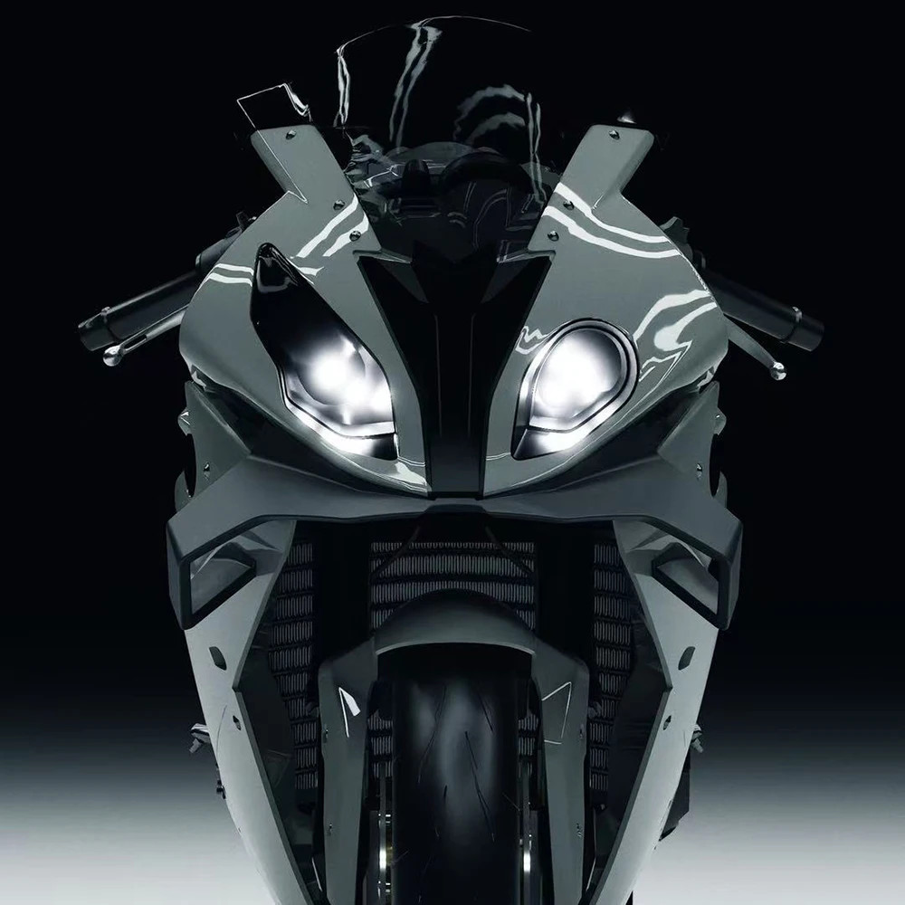 For BMW S1000RR 2015-2018 Aerodynamic Winglets Front Spoiler Lower Lip Fairing