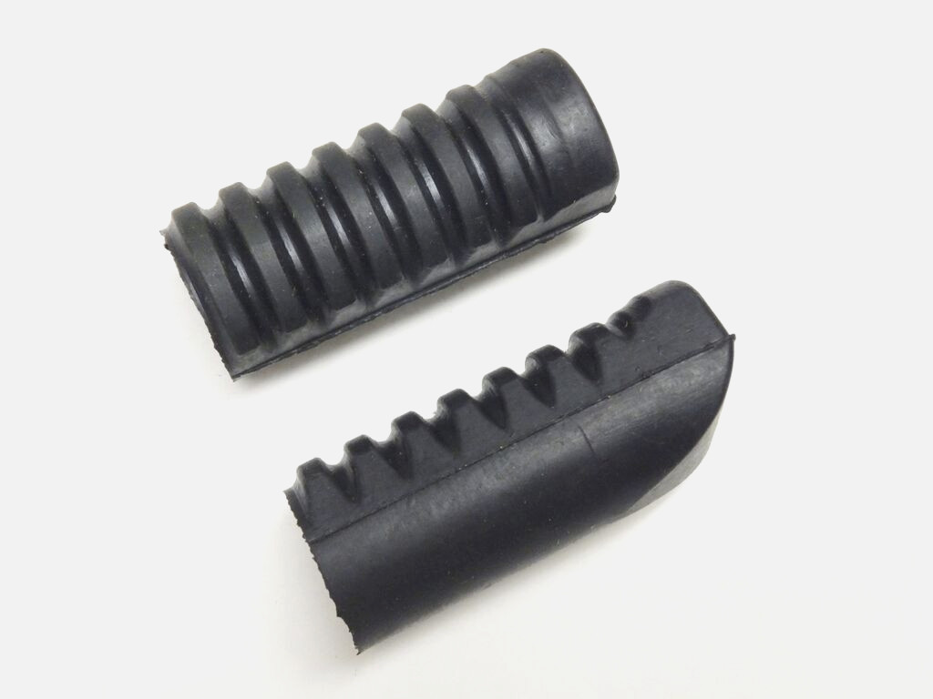 NOS Indian Foot Peg Rubbers Set – Mini MM5A M5A 50 cc 50cc Italjet