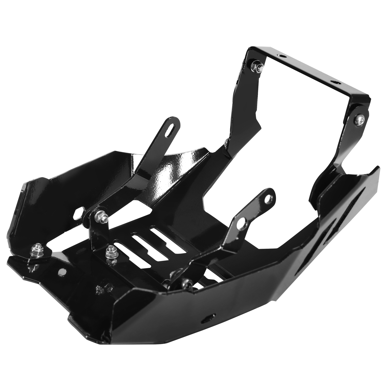 Black Front Skid Plate Engine Guard Cover For Honda Monkey 125 Z125 Grom 22-24