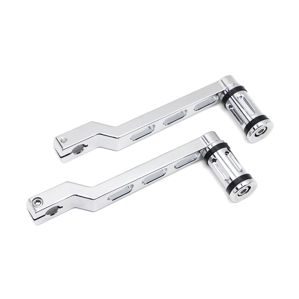 Motorcycle Heel Toe Gear Chrome Shift Lever Shifter Peg for Harley FL Softail