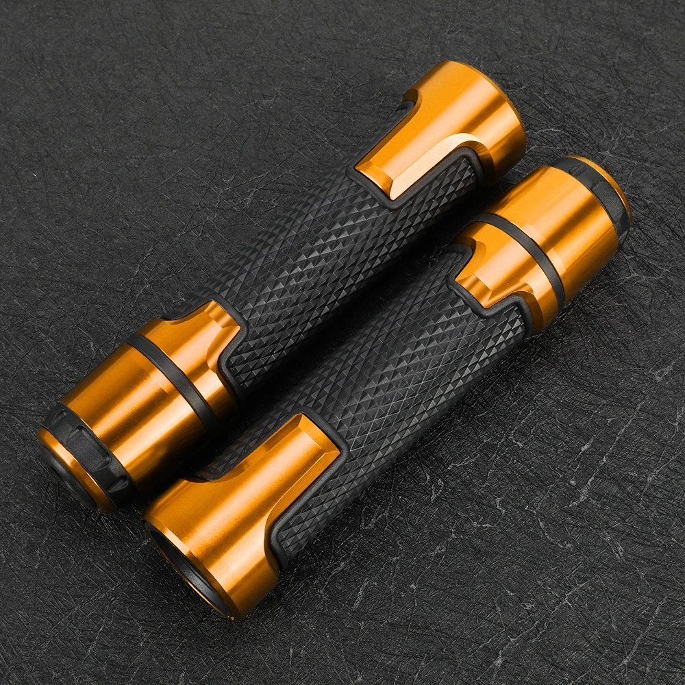For Suzuki BKING 2008-12 Motorcycle 7/8″22MM Handlebar Grips Handle Bar Cap Ends