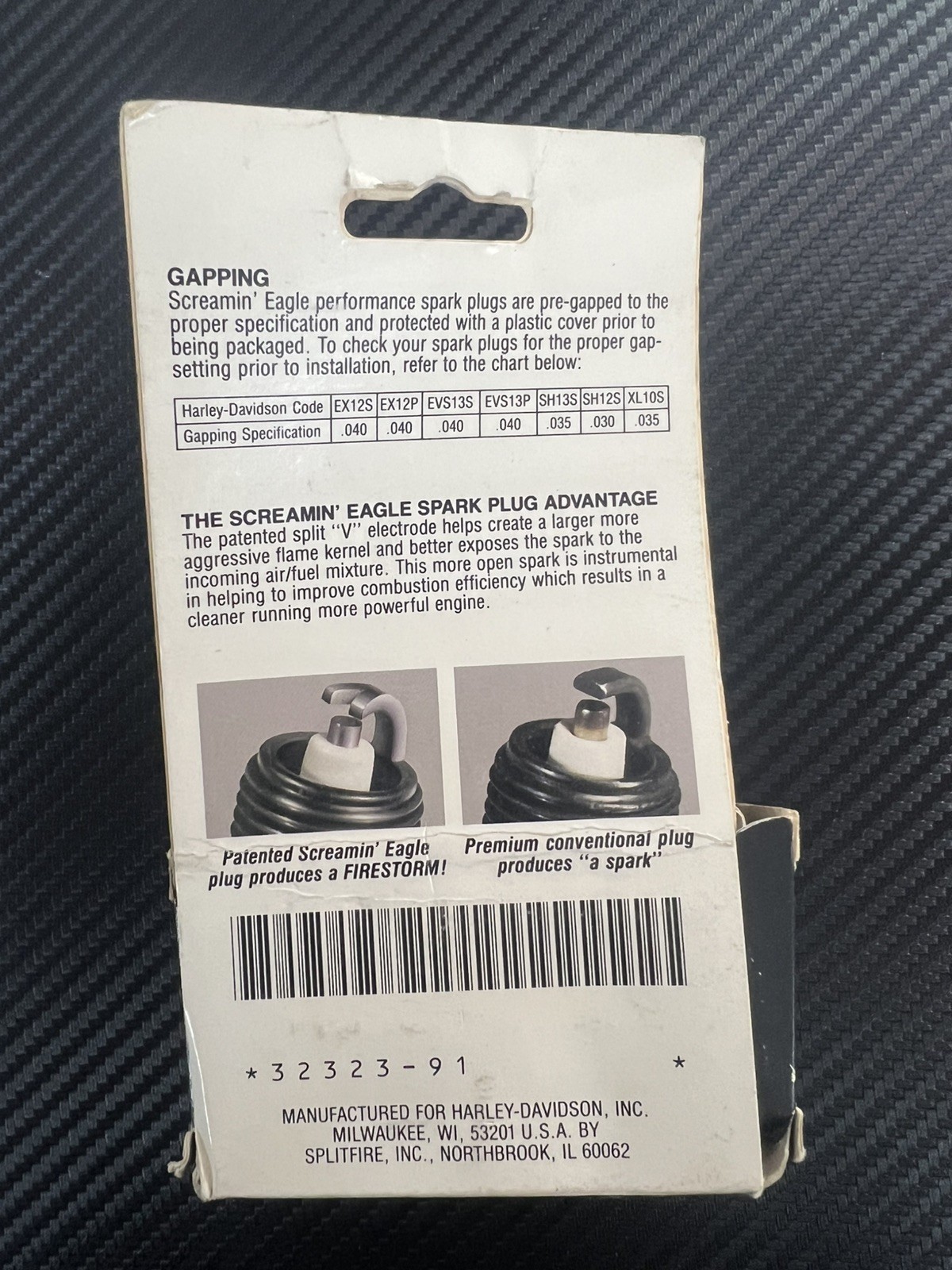 Harley-Davidson Screamin Eagle SH13S Spark Plugs(2) Performance Parts Brand New