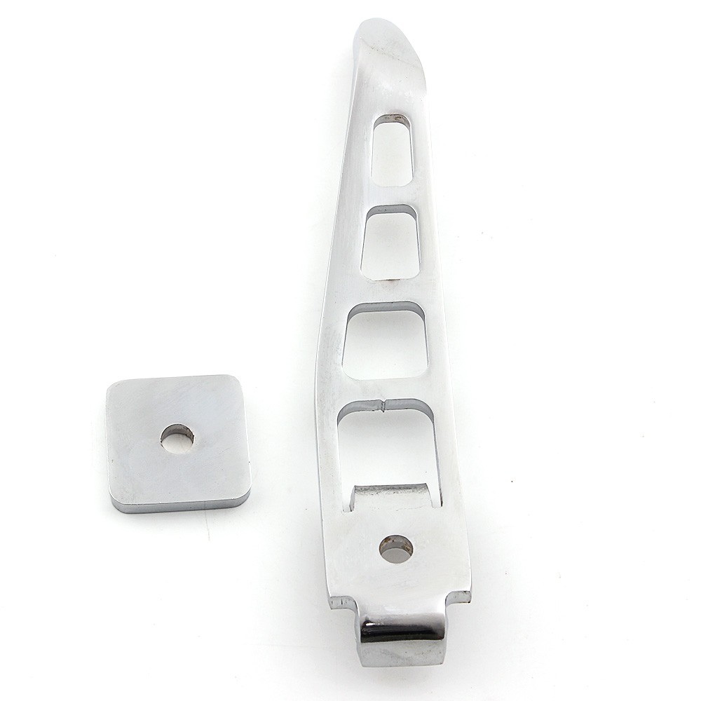 Fit For Harley Dyna Super Glide Street Bob FXDB Chrome Stand Kickstand Extension