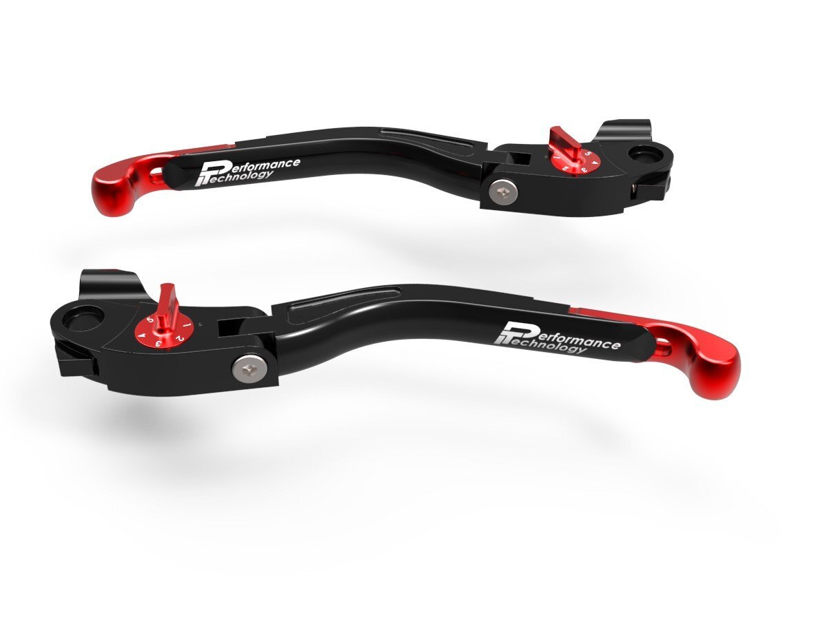Brake clutch Adj Levers EGP2 Black Red Ducabike Ducati Monster 750 1996 > 2002