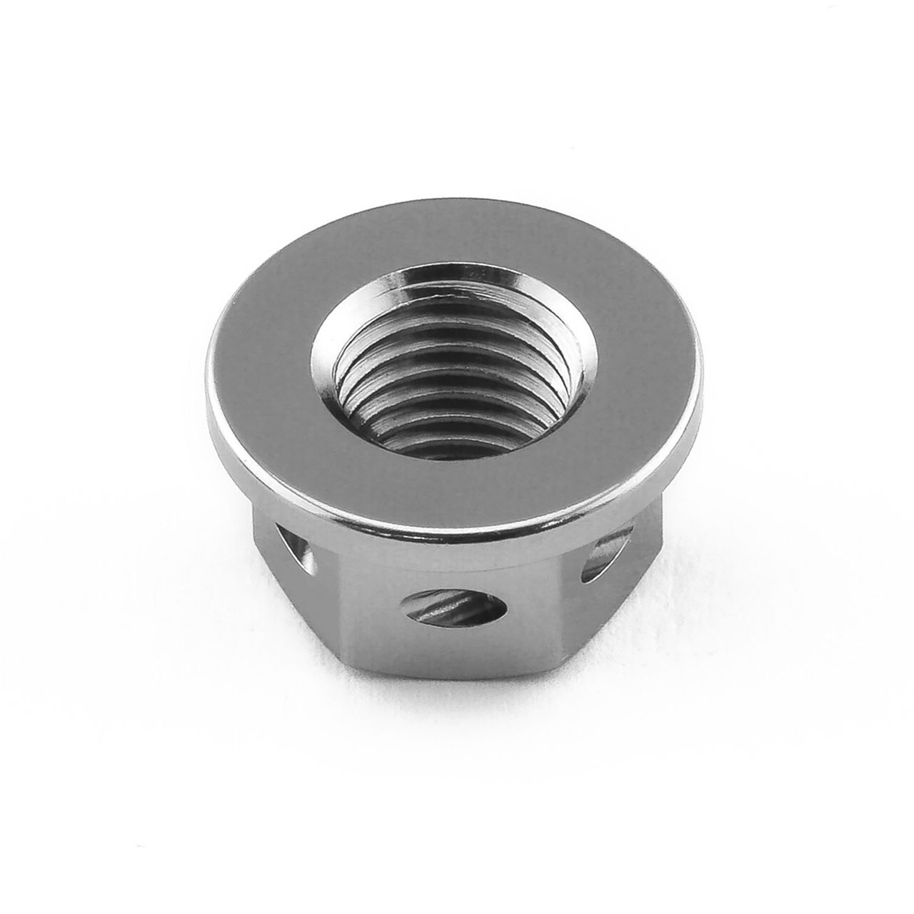 Titanium Rear Sprocket Drilled Race Safety Nuts For Honda CBR 600RR 2004-2025