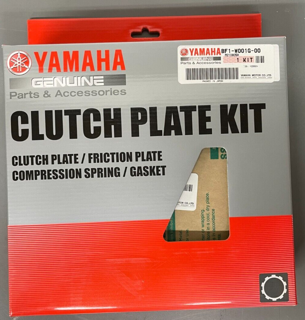 2016 – 2021 YAMAHA YZ250X YZ 250 X OEM FACTORY CLUTCH PLATE KIT BF1-W001G-00-00