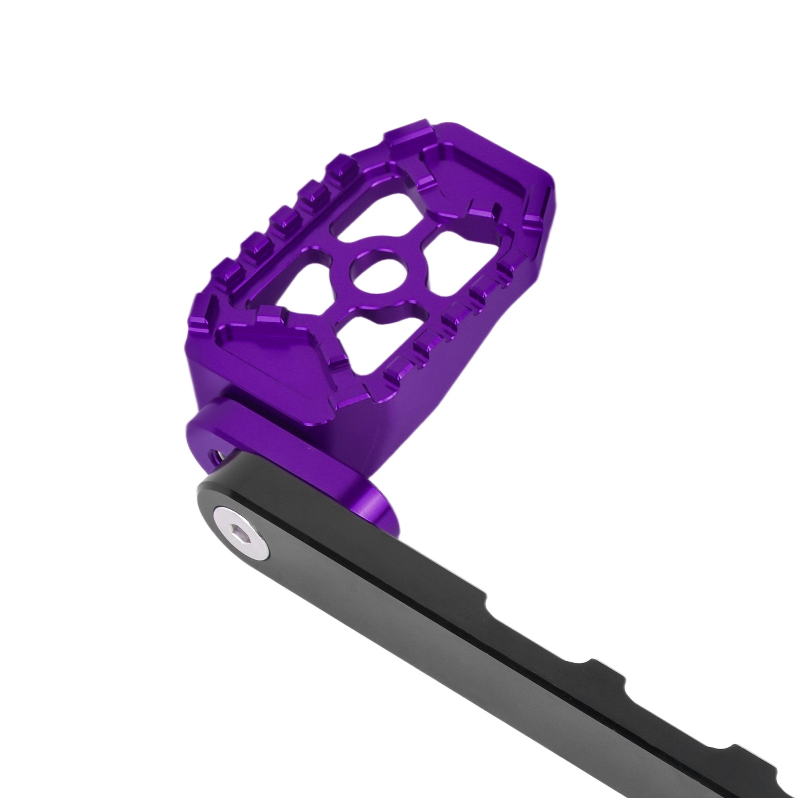 Purple Footboards Floorboards For Harley Touring Road King FLHR Road Glide 14-25
