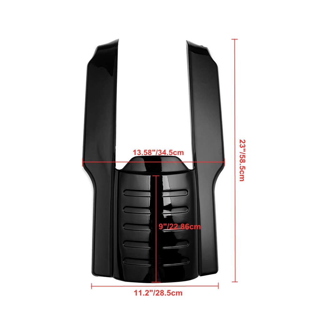 Rear Fender Extension Stretched Filler for Harley Touring Road King Glibe 96-08