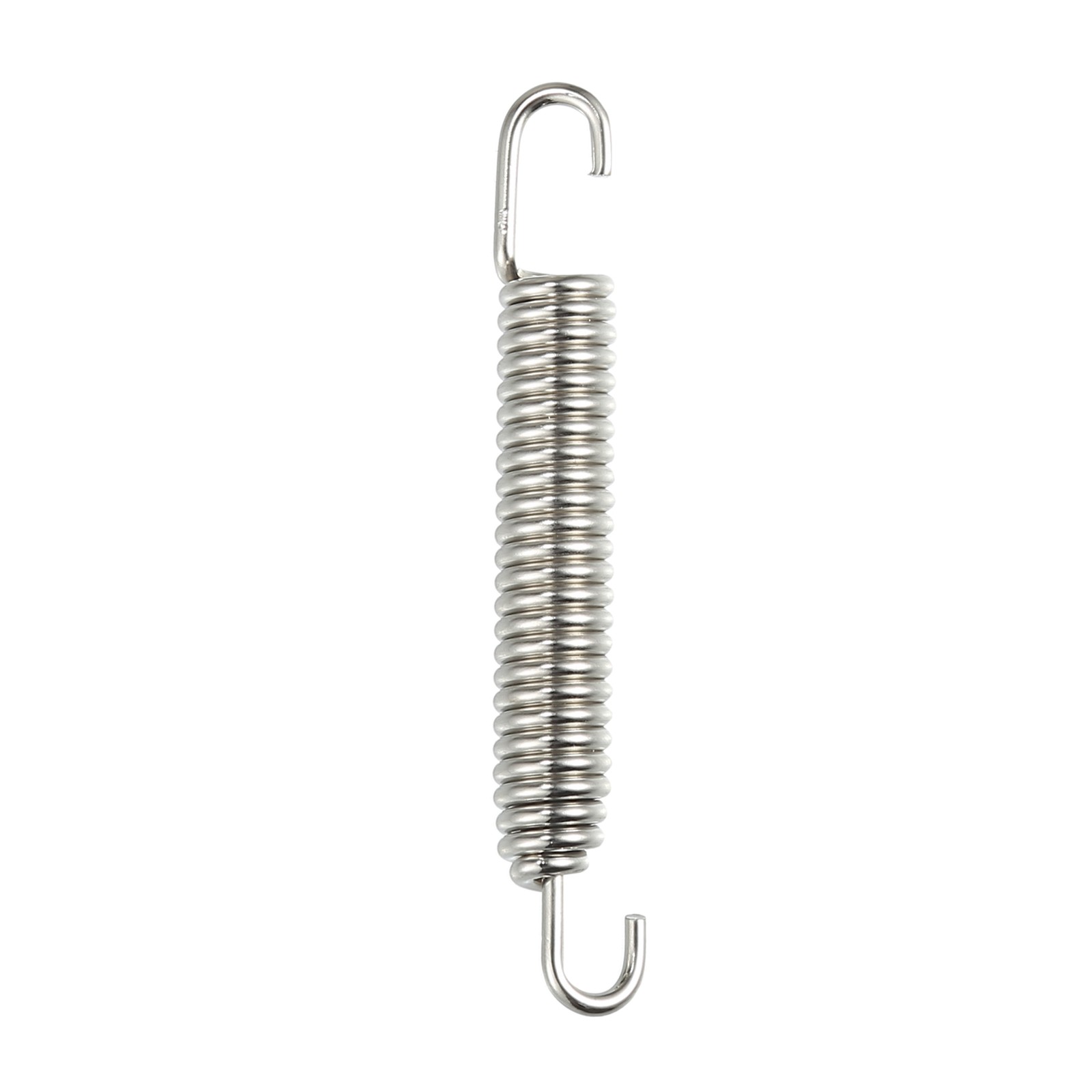 Universal 4Set Motorcycles Exhaust Pipe Spring 80mm 3.15″ Stainless Steel Silver