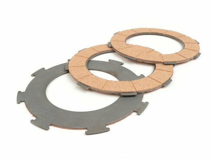 Vespa Clutch friction plate set -NEWFREN- Vespa type 7 springs Rally PX200 T5…