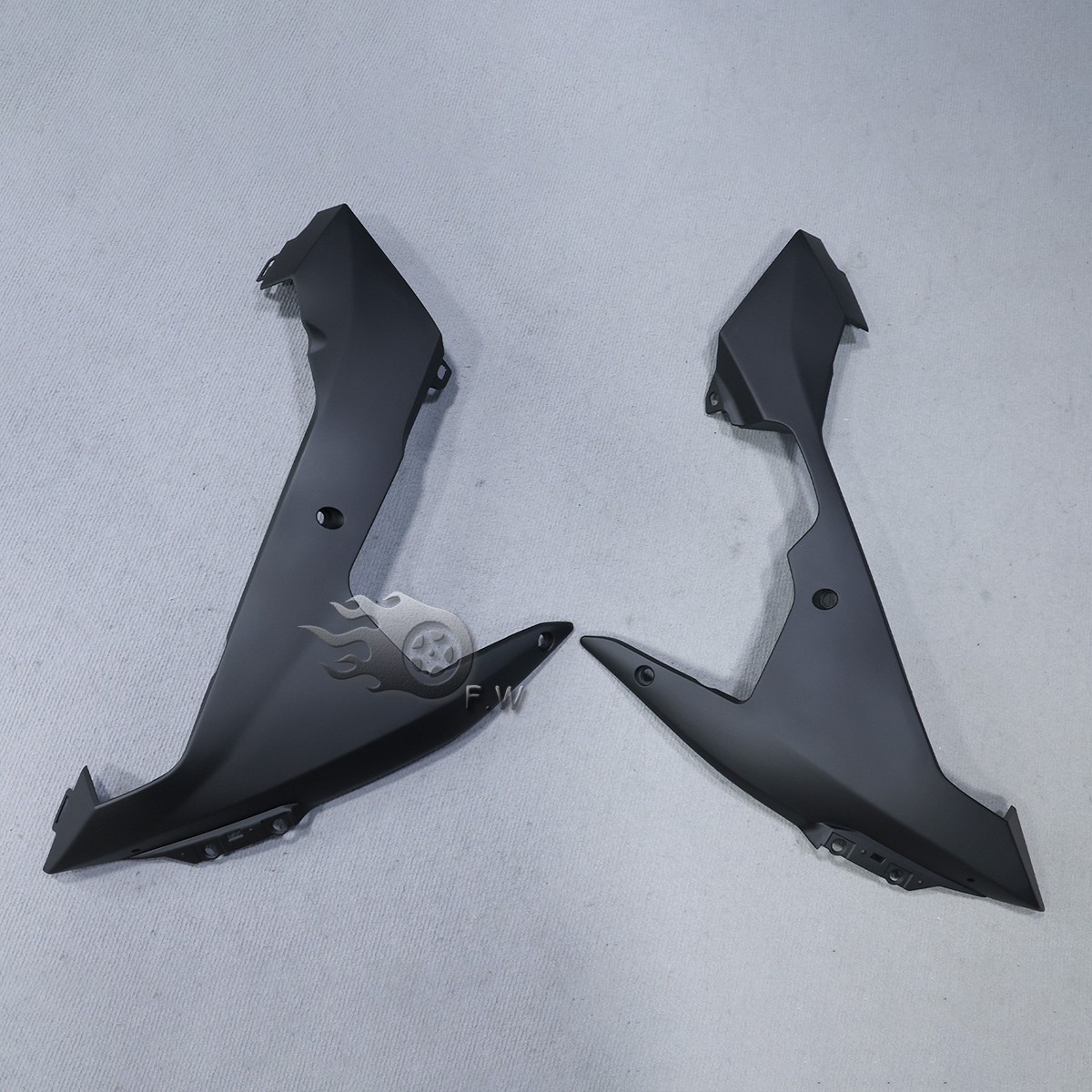 Glossy & Matte Black Fairings Kit w/ Tank Cover For Yamaha 07-08 YZF R1 Bodywork