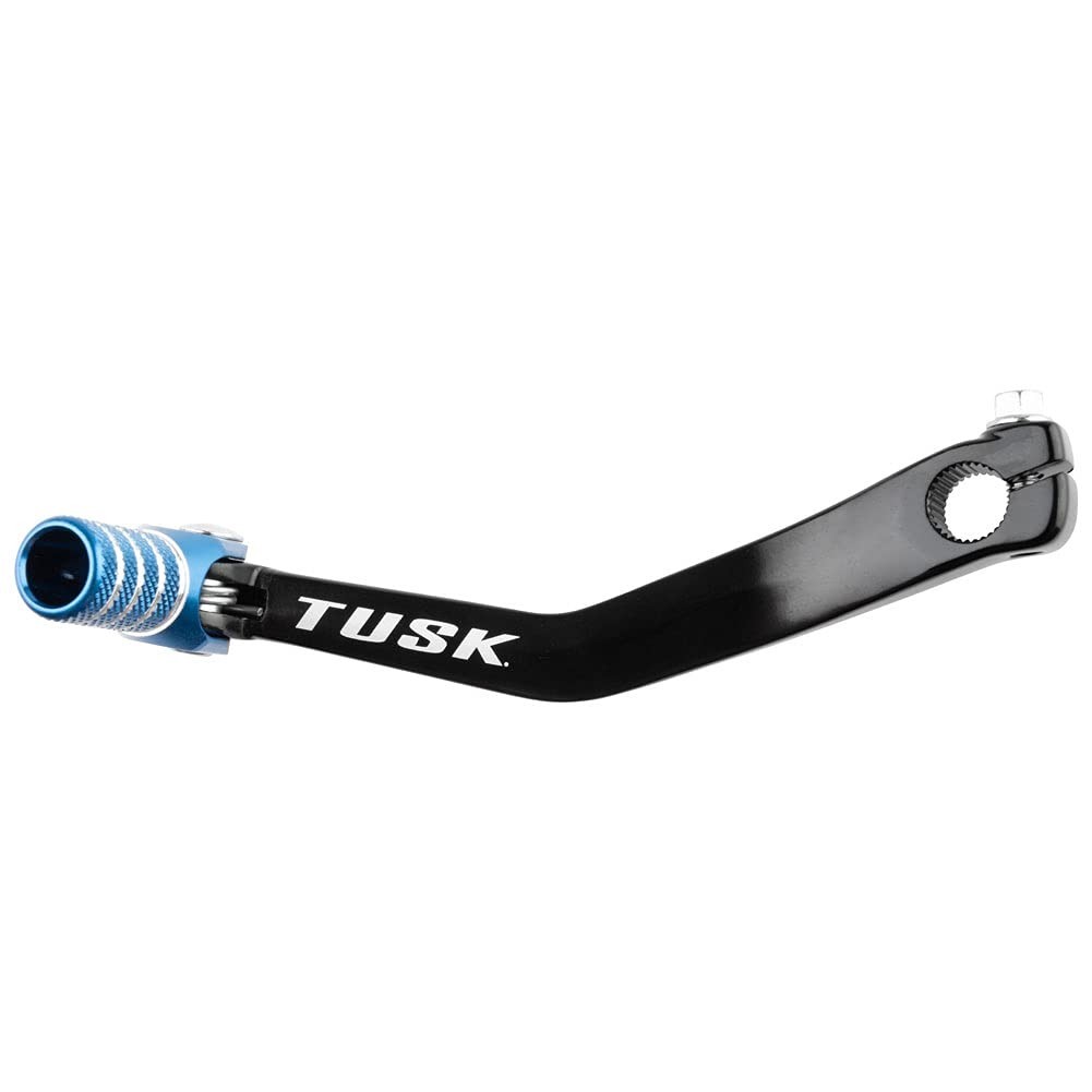 Folding Shift Lever with Black/Blue Tip for Suzuki Z400 QuadSport 2003-2014