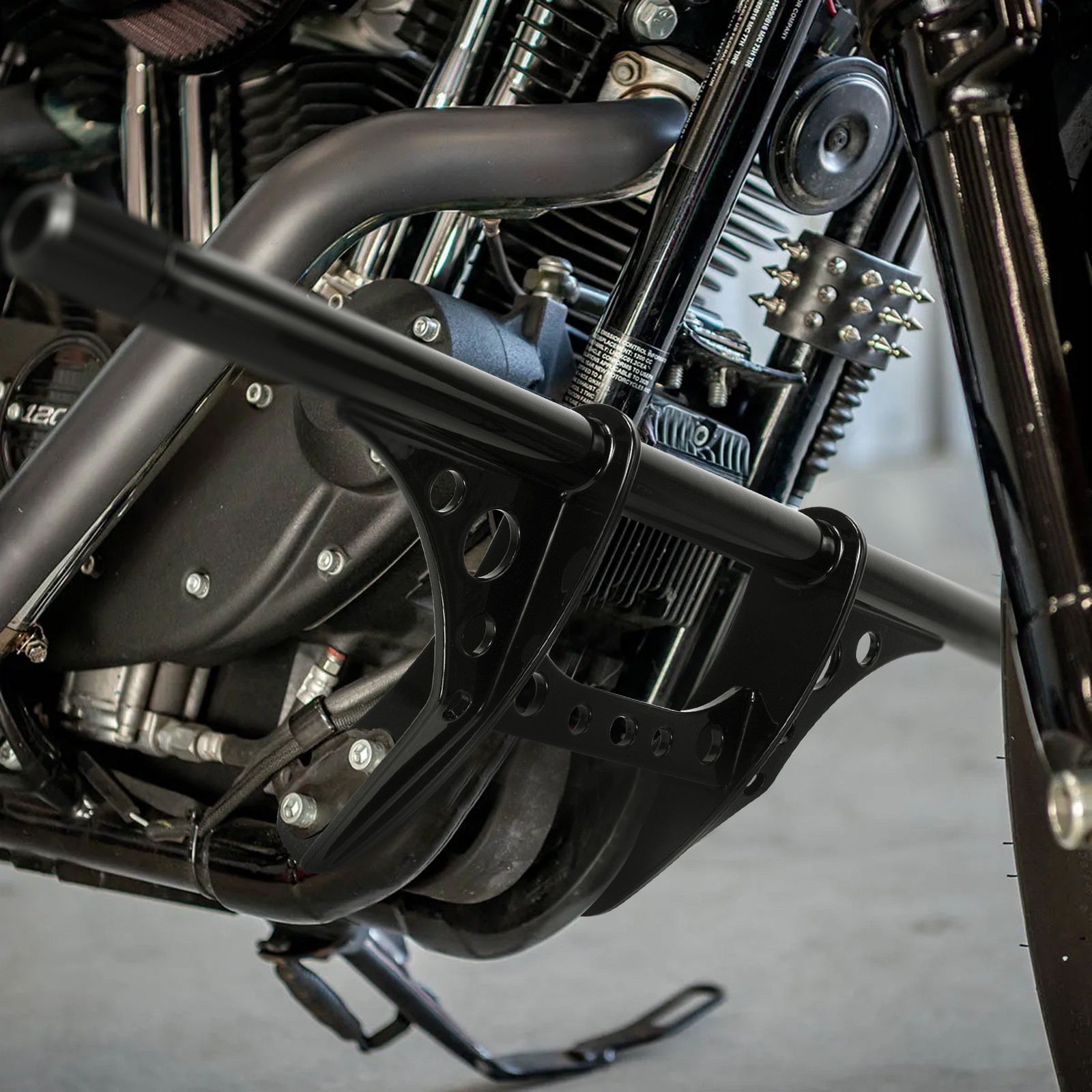 Front & Upper Crash Bar Protection For Harley Sportster 883 1200 XL 2004-2020 US
