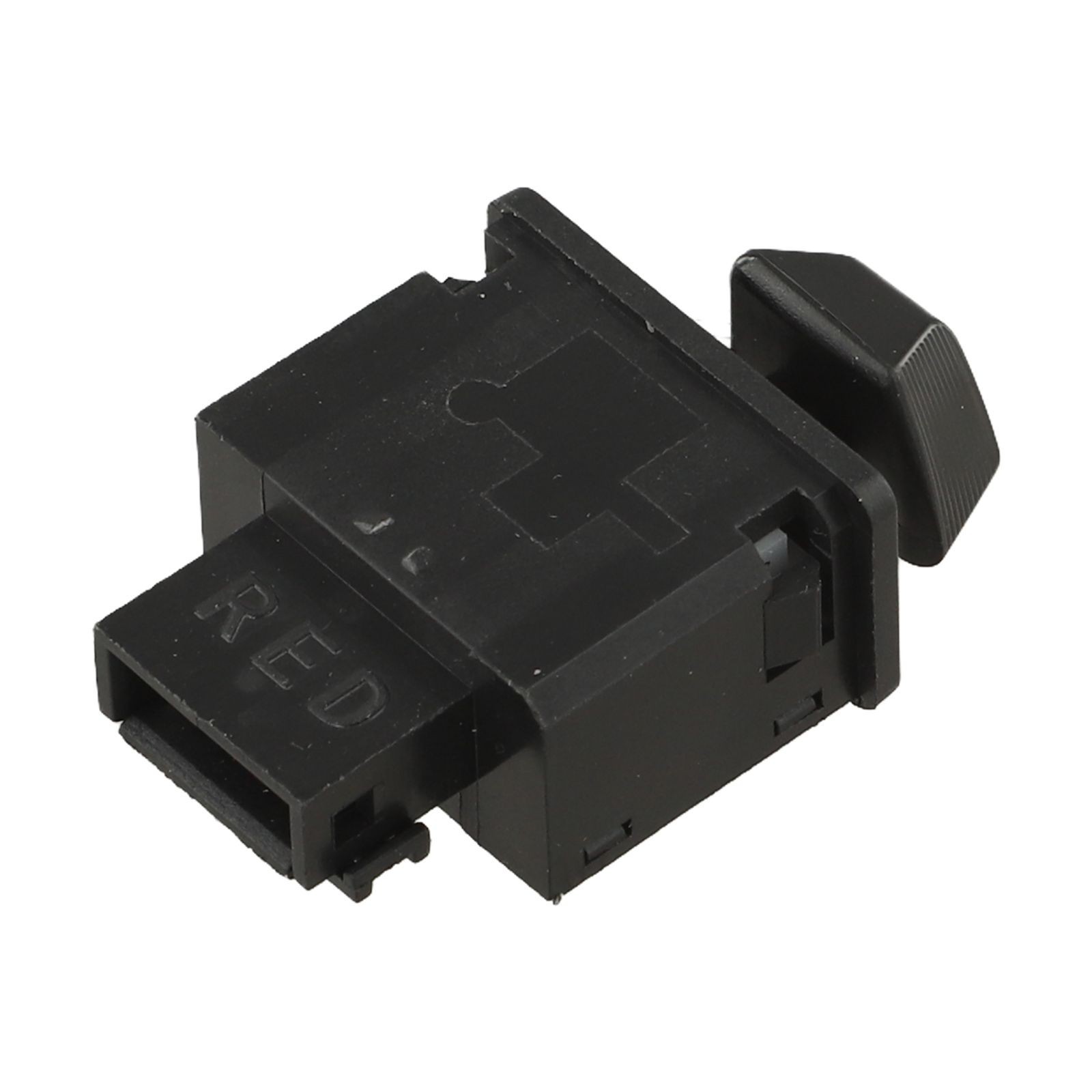 Button Switch Button Black Brand New Easy To Install High Quality Plastic