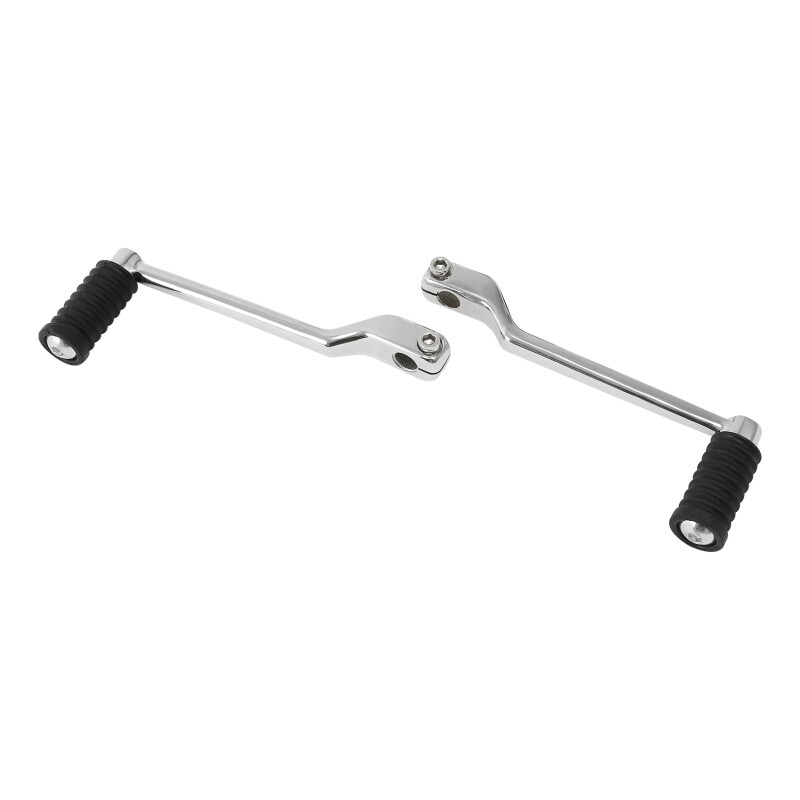 Left Front & Rear Heel Toe Shift Lever Pedal For Harley Touring Softail 88-2023