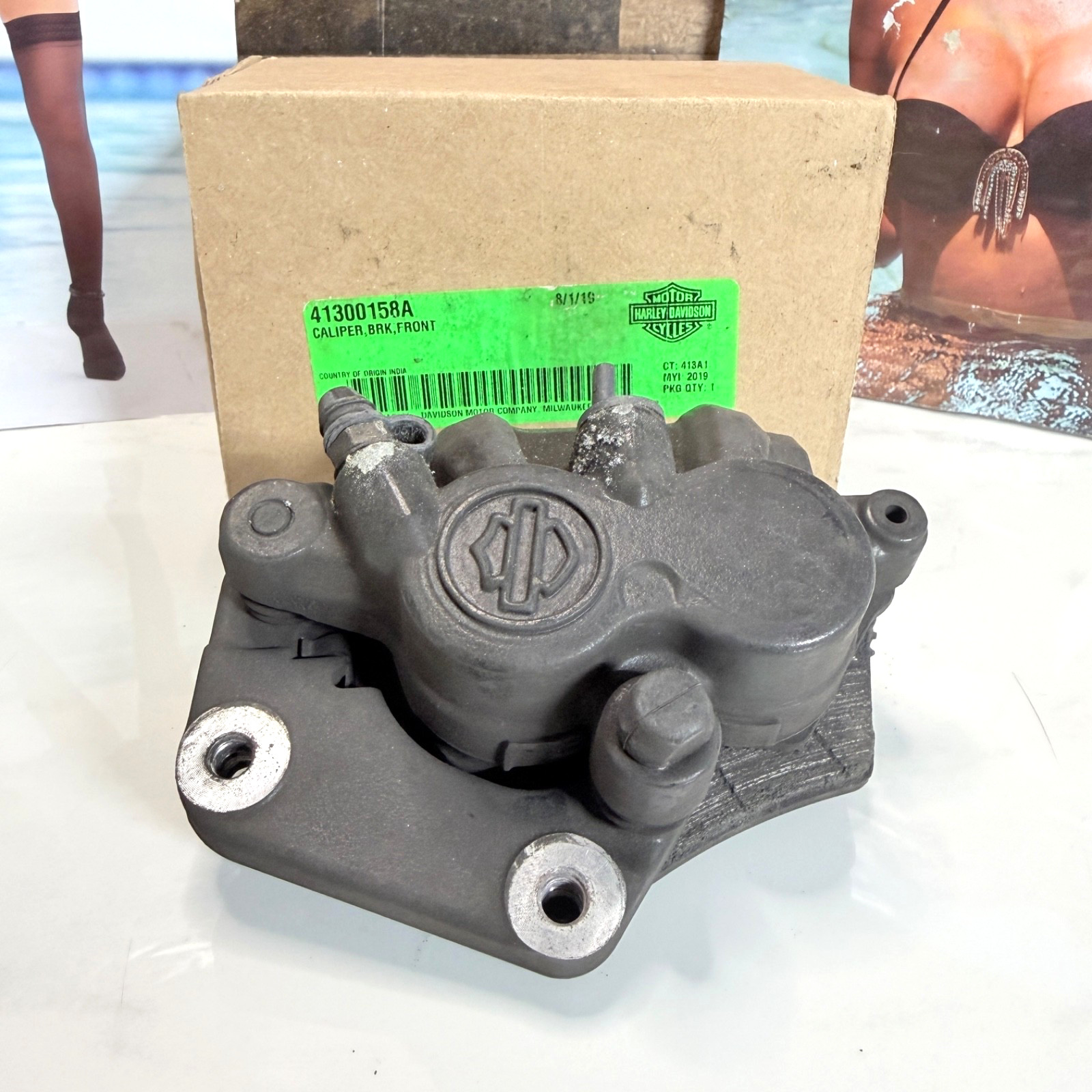 OEM 2016-2019 HARLEY STREET 500 750 STREET ROD LEFT FRONT BRAKE CALIPER