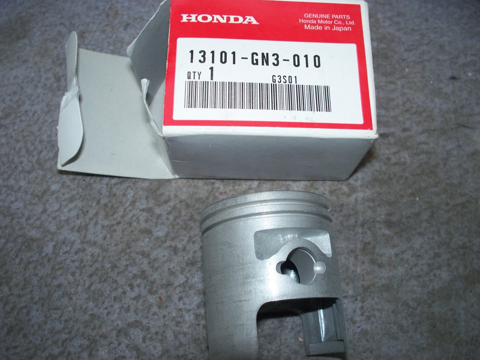 Honda Scooter 1985 AERO 80 NH80A Standard Bore Piston ONLY NEW OEM 13101-GN3-010