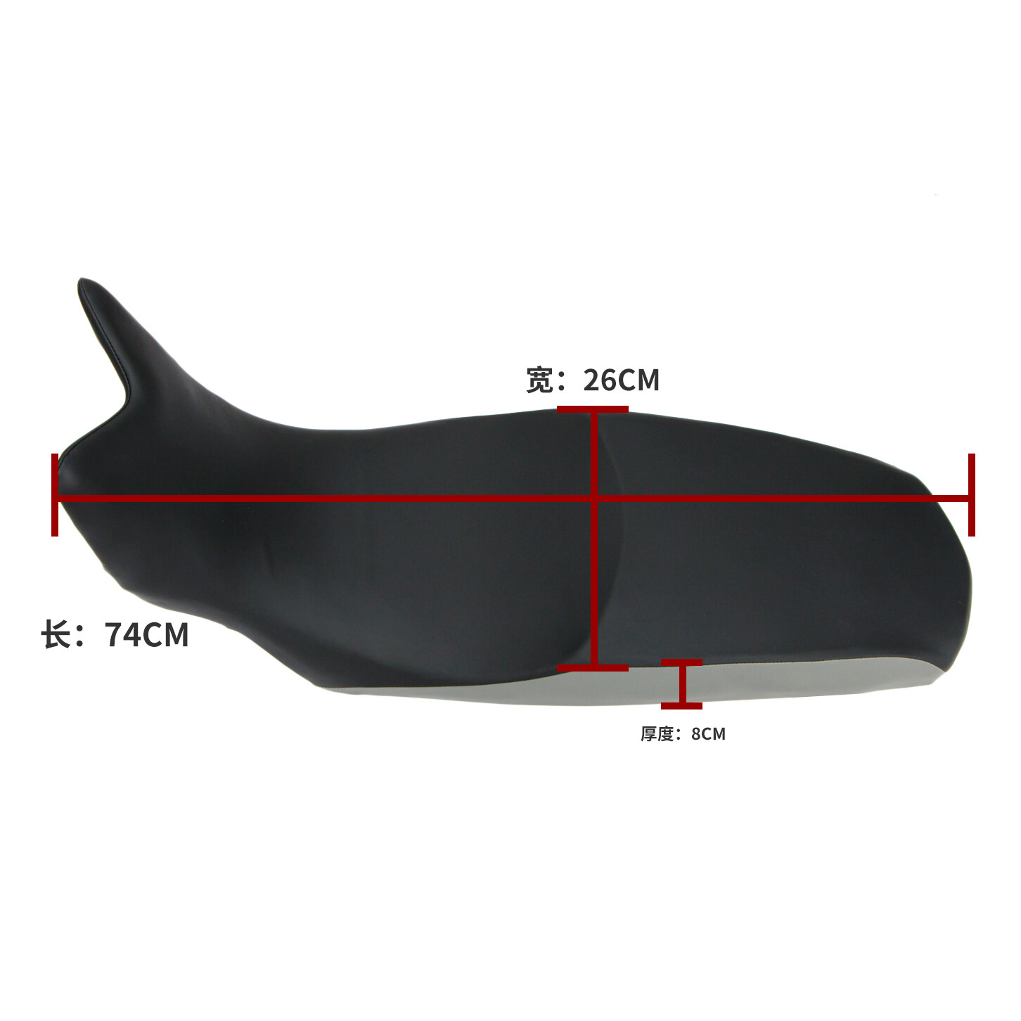 High Driver Seat Pad Cushion Fit for F650GS 08-12 F700GS 13-18 F800GS Motorcycle
