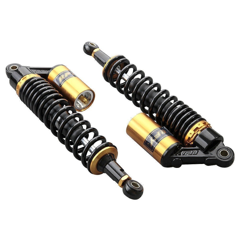 For Yamaha VMAX Honda Scooters ATV 340mm Air Shock Absorbers Suspension 13 3/8″