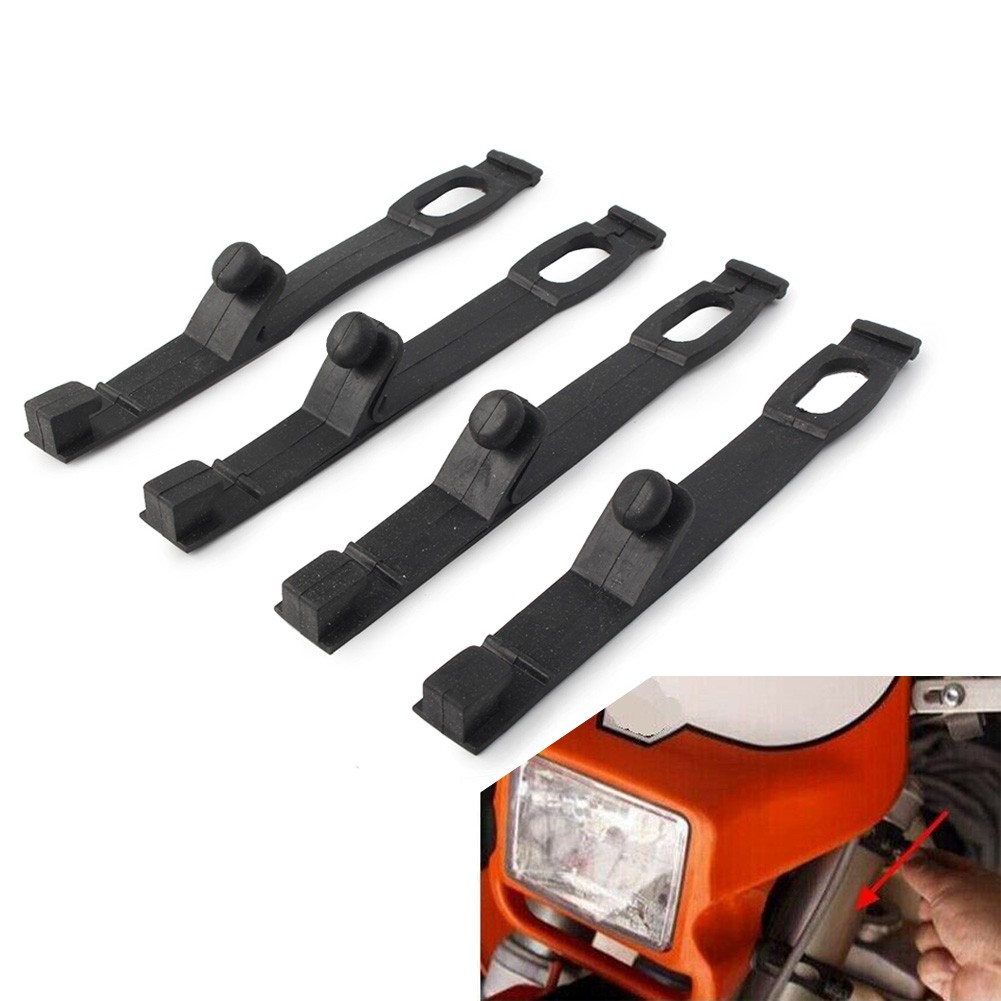 Headlight Fairing Rubber Straps Dirt Bike Headlamp Fix Brackets