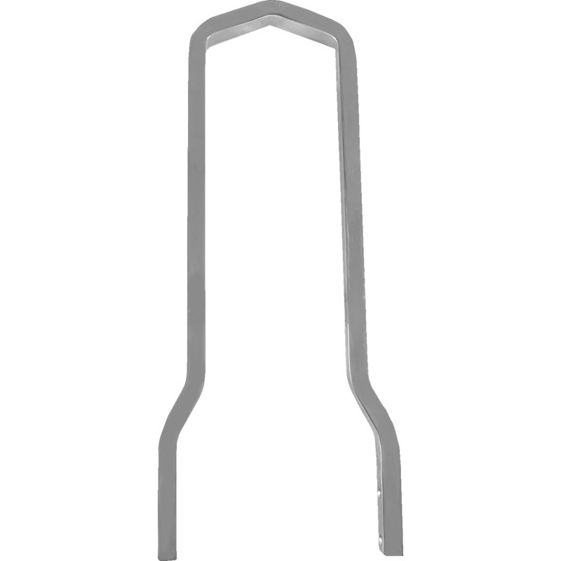 Drag Specialties 1501-0786 Square Sissy Bar – Short – 12.8in. x 6.69in.